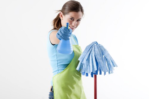Person submitting a complaint form in a structured process