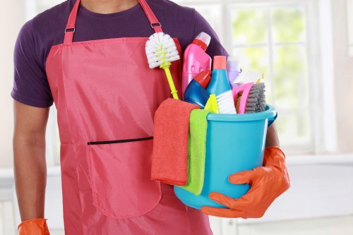 Carpet cleaning equipment and a freshly cleaned living room carpet