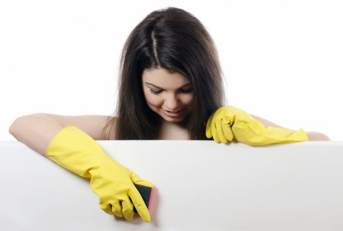Cleaner carpet fibers in a bright home interior after deep cleaning